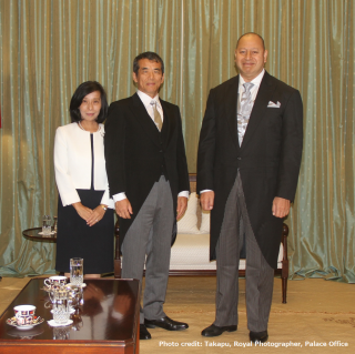 Presentation of Credentials by H.E. Mr. MUNENAGA Kensaku