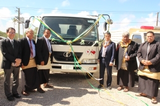Japan’s GGP Handover of Waste Collection Vehicles to Waste Authority Limited