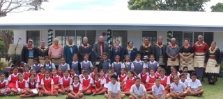 Japan’s GGP Handover of a new Classroom Building for Government Middle School of Kolomotu’a