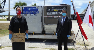 Japan’s second vaccine donation arrived in the Kingdom of Tonga