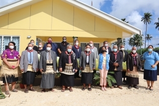 Japan’s GGP Handover of the new Ma‘ufanga Health Clinic