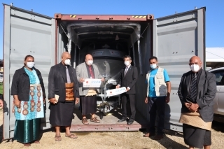 Japan’s Emergency Grant Aid handover to Ministry of Health