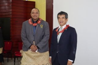 無償資金協力3案件に関する署名式の実施