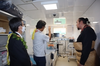 Handover of the Project for Capacity Development of ICU using Telemedicine under COVID-19 to Ministry of Health
