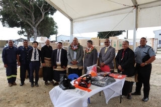 The Handing over of Japan’s NPGA to Tonga’s National Emergency and Management Office (NEMO, MEIDECC)
