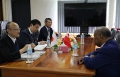 Meeting with Hon. Samiu Vaipulu, Deputy Prime Minister