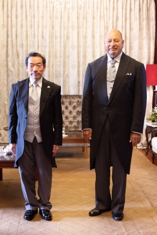 The Presentation of Credentials by H.E. Mr. INAGAKI Hisao