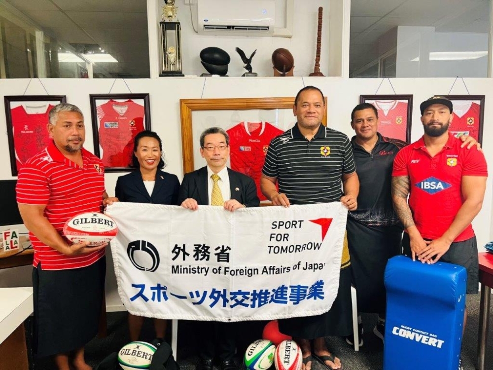 Japan’s Sports Diplomacy Enhancement extends support to Tonga